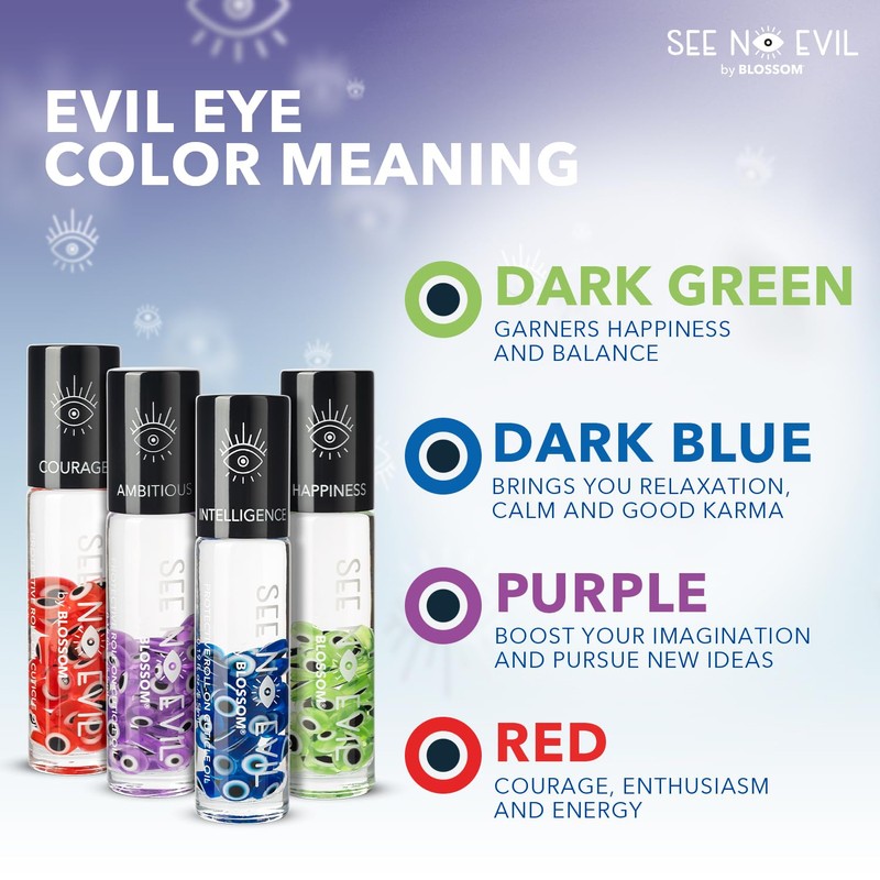 Blossom See No Evil Scented Roll on Cuticle Oil for