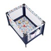 Pamo Babe Portable Crib Baby Playpen with Mattress and Carry