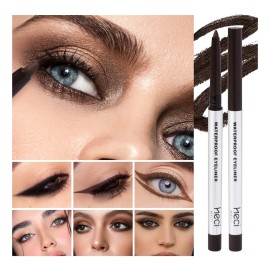 Kit 3 Delineador En Gel Retráctil Waterproof Larga Duración