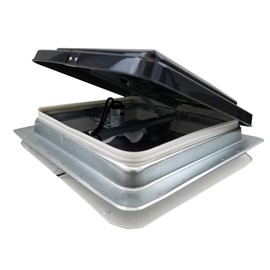 HENG’S INDUSTRIES 14" RV Camper Trailer Universal Smoke LID ROOF Vent with 12 Volt Fan 74112- C