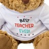 Big Red Egg BEST TEACHER EVER - Teddy Bear -