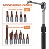 DSBYKJ 17 Piece Small Torque Wrench Set (5-30nm), 1/4" Drive