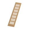 300 x 60 mm Aluminium Gold Ventilation Grille Web Plate
