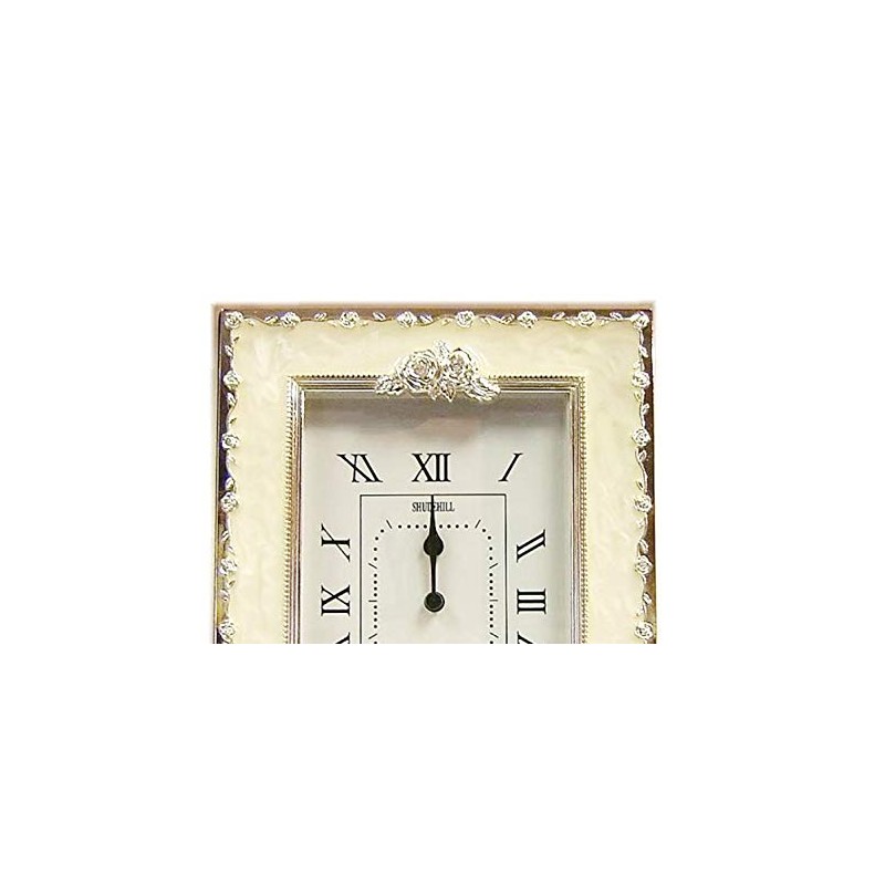 benerini Happy 25th Silver Wedding Anniversary Quartz Table Clock Gift