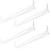 PARMIDA (4 Pack) Linkable LED Utility Shop Light, 45W, 3FT