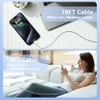 Cable USBC a USBC para iPhone 17 16 15, 10