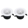 PATIKIL 3 Inch Round Air Vent, 2 Pack Adjustable Ceiling