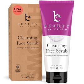 Exfoliante facial y lavado facial, exfoliante suave, exfoliante facial limpiador, ingredientes naturales y orgánicos