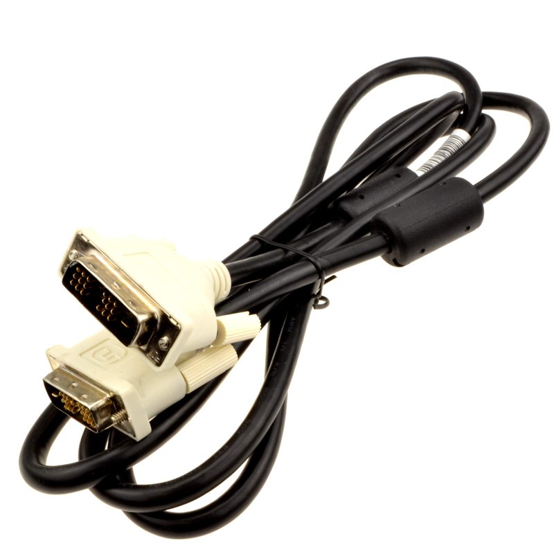 kenable DVI PC/Laptop Monitor Display Cable 18+1 Male Plugs with