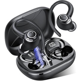 Wireless Headphones, Over Ear, Instant Connection, No Earplugs, Sound Leakage Control, Wireless Headphones, Wireless Earphones