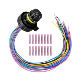 External Harness Repair Kit Compatible with Chevy GMC 6L80E 6L90E Transmission, 6R60 6R80 6R75 Automatic Transmission TCM T43 Wiring Connector, Pigtail Harness Replace 1292813 350-0168