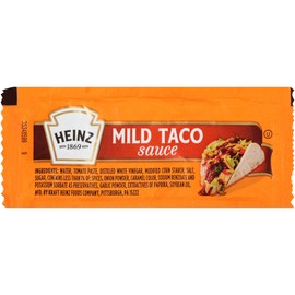 Heinz Mild Taco Sauce Single Serve Packet (0.3 oz Packets, Pack of 200)