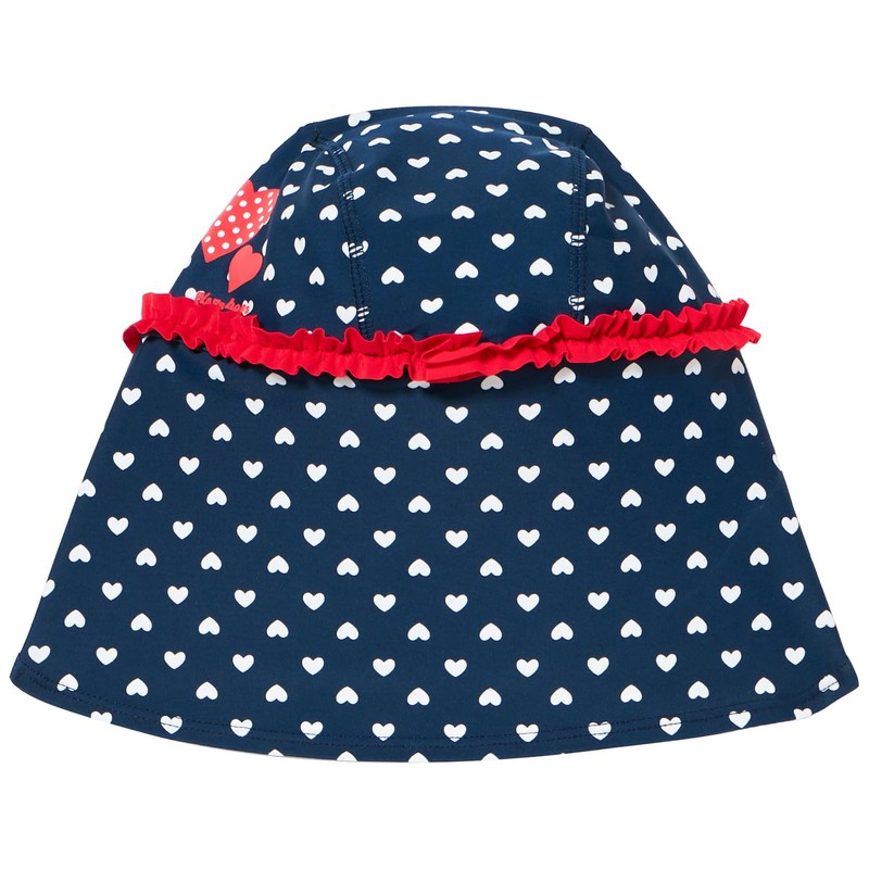 Playshoes Swimming Cap Headgear Unisex Children, Hearts, 49, Heart
