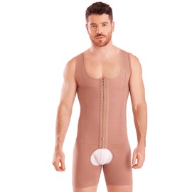 SHAPE CONCEPT Mens Shapewear 361 Faja Colombiana para Hombre, Male Girdle Stomach Compression With Hooks and Control Abdobmen