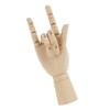 Women Hand Body Artist Model Jointed Articulated Wood Sculpture Mannequin