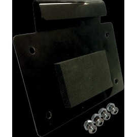 ALLOY ART License Plate Mount - Black LD-1