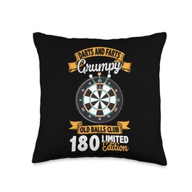 Dart Flight Magnetic Dartboard Accessories Dart Player Throw Pillow