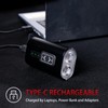 Bicycle Light Super Bright Rechargeable Bike Light Front 2000mAh Battery