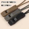 FACETHALO Whistle, Disaster Prevention, Mini Whistle Strap, Set of 5