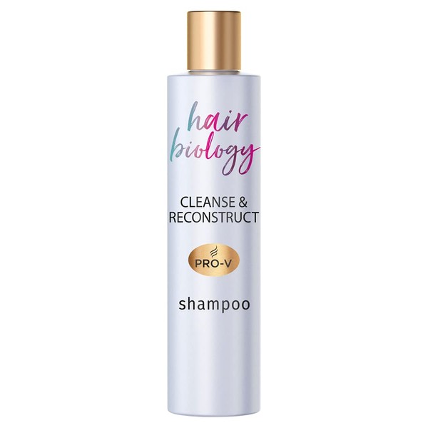 Hair Biology Cleanse & Reconstruct Shampoo, Deep Cleansing Shampoo, 250