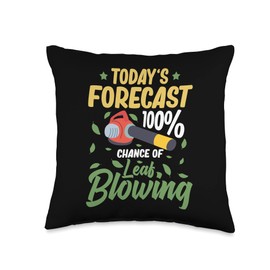 Leaf Blower Electric Leaf Blowing Machine Gardening Throw Pillow