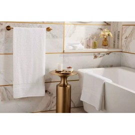 Waldorf Astoria (2 Pack) Waldorf Astoria Luxury Bath Sheet 34" x 70" 100% Cotton White