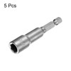 sourcing map 5pcs Hex Nut Driver Drills Bit 5/16" 6-Point
