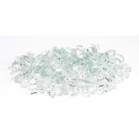 American Fireglass 10-Pound Fire Glass with Fireplace Glass and Fire Pit Glass