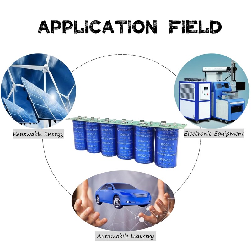 Uadme Super Farad Capacitor, 6pcs/Set 16V 83F Super Farad Capacitor