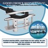 SHENGHUISS Boat Pull Up Deck Cleat 316 Stainless Steel Retractable