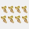 MorScan 8 Pack E-Track Roller Idler Fitting, Heavy Duty Swivel