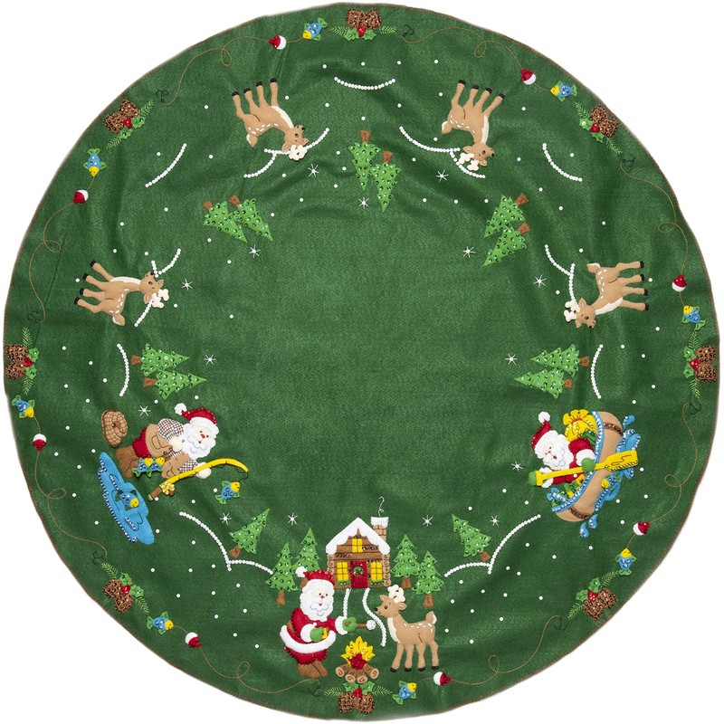 FELT TREE SKIRT LODGE