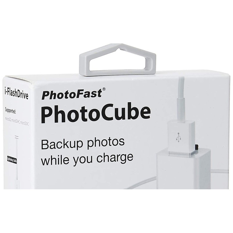 PhotoFast i-FlashDrive microSD Card Reader, PHOTOCUBE