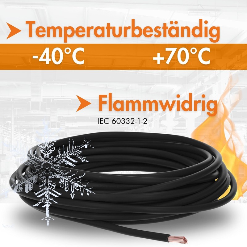 Lapp 100 Metres 4510011 H05V-K 0.5 mm² Black I Wiring