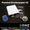 SIGNZ Copier Paper, DIN A5, White, 75 g, 350 Sheets,