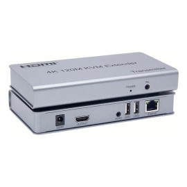 4k @ 30hz Kvm Usb Hdmi Extensor 120m Con Loop De Salida