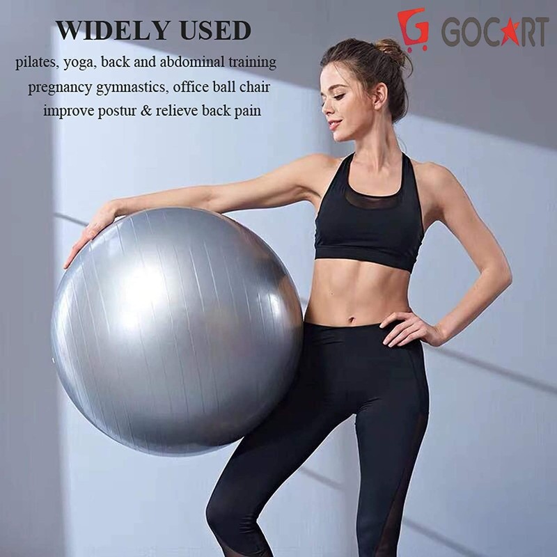 GOCART WITH G LOGO Anti Burst Yoga Ball & Gym