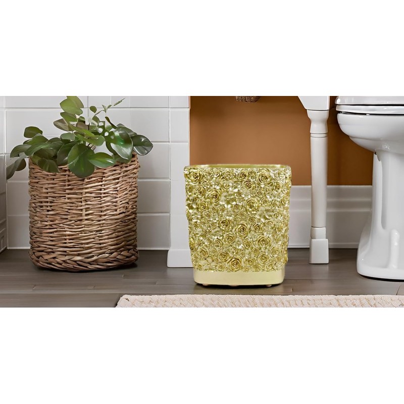 Hymmah Bathroom Trash Can 1.8 Gallon(7 Liter) Small Kitchen Garbage