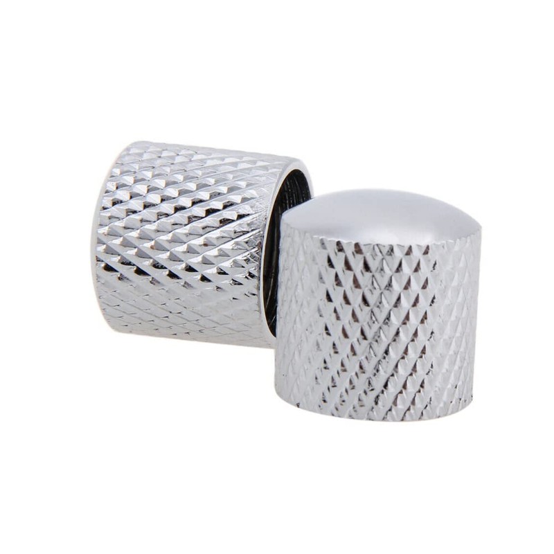 4pcs Electric Bass Guitar Volume Tone Control Knobs Dome Knobs