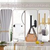 Yagoo 2 Pcs Adhesive Curtain Holdbacks，Screw-in Curtain Tie Backs Curtain
