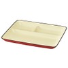 Lunch Plate Dividers Rectangular Microwaveable Dishwasher Safe Made in Japan