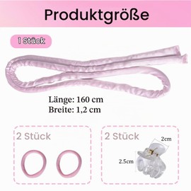 Ruzister Heaterless Small Curling Rods Headband, No Heat Curls for Sleeping, No Hot Thin Curls Headband for Long Hair and Short Hair