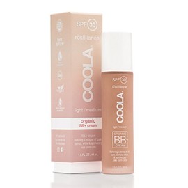 COOLA Organic Rosilliance BB Cream with SPF 30, Tinted Moisturizer Sunscreen & Foundation, Dermatologist Tested, Fresh Rose, 1.5 Fl Oz