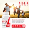 ADEK Vitamin A D3 2000IU K2 (MK-7) 75mcg UK Made