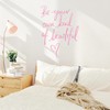 Inspirational Vinyl Wall Art Decal Be Your Own Kind of