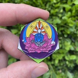 Mac Miller - “Good News” Enamel Pin - 1 1/2”