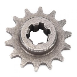 11/14 /17 T Gearbox Sprocket Metal Material Fits for 47cc 49cc 2 Stroke ATV Quad Dirt Pocket Mini bicycle motorcycle (14 teeth)