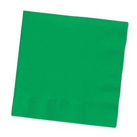 Club Pack of 500 Emerald Green 3-Ply Paper Party Lunch Napkins 6.5"
