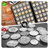 VFANDV 480 Pieces Coin Storage, Coin Collection Album, Coin Collection,