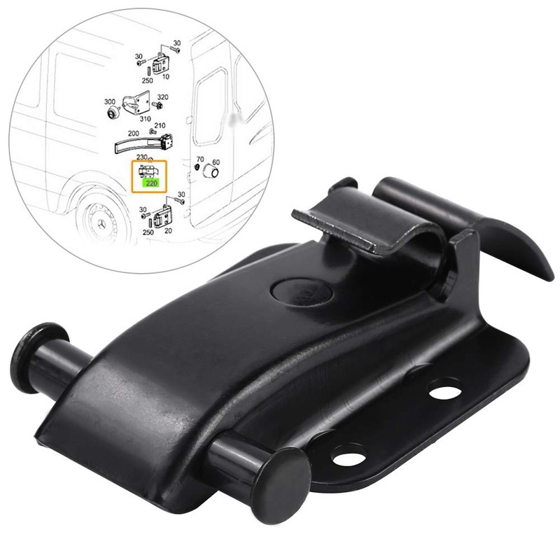 Akozon sprinter back door step + rear bracket locator 9067600428